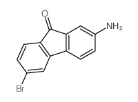 2-amino-6-bromo-fluoren-9-one structure