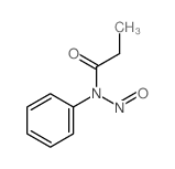 Propanamide,N-nitroso-N-phenyl-结构式