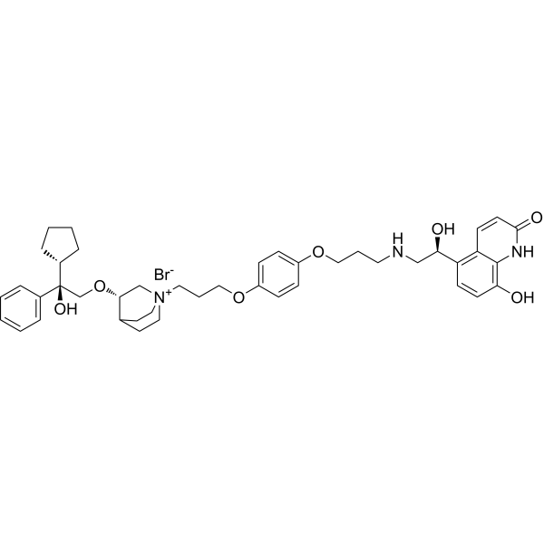 β2AR/M-receptor agonist-1结构式