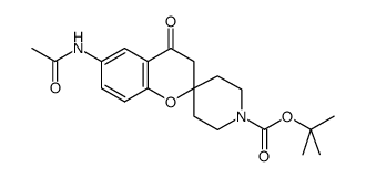 6-乙酰氨基-4-氧代-2-螺(N-Boc-哌啶-4-基)-苯并吡喃图片