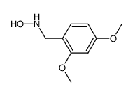 N-(2,4-dimethoxybenzyl)-hydroxylamine结构式