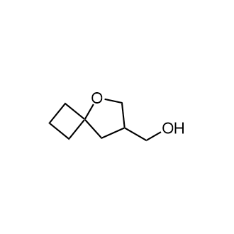 (5-氧杂螺[3.4]辛-7-基)甲醇结构式