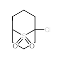 9-Thiabicyclo[3.3.1]nonane,1-chloro-, 9,9-dioxide结构式