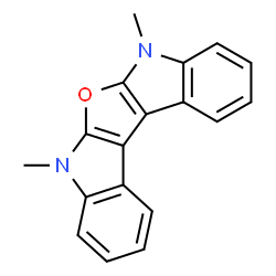 Furo[2,3-b:5,4-b]diindole,5,7-dihydro-5,7-dimethyl- (9CI) structure