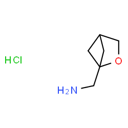(2-Oxabicyclo[2.1.1]hexan-1-yl)methanamine hydrochloride Structure