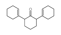 2,6-di(cyclohexen-1-yl)cyclohexan-1-one Structure