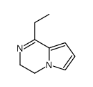 1-Ethyl-3,4-dihydropyrrolo[1,2-a]pyrazine结构式