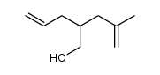 2-allyl-4-methyl-4-penten-1-ol Structure