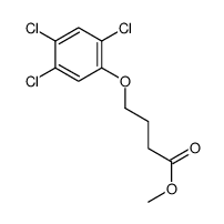 4-(2,4,5-Trichlorophenoxy)butanoic acid methyl ester Structure