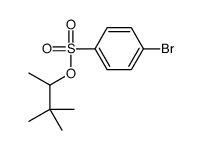3,3-dimethylbutan-2-yl 4-bromobenzenesulfonate Structure