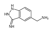 3-Amino-1H-indazole-5-Methanamine Structure