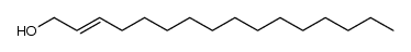(2E)-2-Hexadecen-1-ol结构式