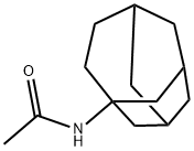 N-Tricyclo[4.3.1.13,8]undecan-3-ylacetamide结构式