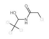 Acetamide,2-chloro-N-(2,2,2-trichloro-1-hydroxyethyl)- structure