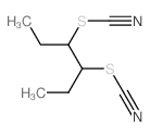 Thiocyanic acid,1,2-diethyl-1,2-ethanediyl ester, (R*,S*)- (9CI) structure