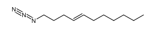 (E)-1-azidoundec-4-ene Structure