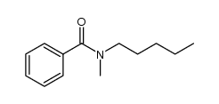 N-methyl-N-pentylbenzamine Structure