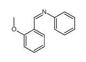 [(2-Methoxybenzylidene)amino]benzene structure
