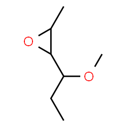 Oxirane,2-(1-methoxypropyl)-3-methyl- Structure