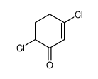 2,5-Cyclohexadien-1-one,2,5-dichloro-(9CI) Structure