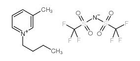1-Butyl-3-methylpyridinium bis(trifluormethylsulfonyl)imide Structure
