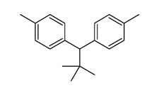 1-[2,2-dimethyl-1-(4-methylphenyl)propyl]-4-methylbenzene结构式