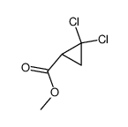 methyl 2,2-dichlorocyclopropanecarboxylate Structure