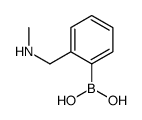 2-((Methylamino)Methyl)phenylboronic acid structure