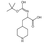 (2S)-2-(TERT-BUTOXYCARBONYLAMINO)-3-(PIPERIDIN-4-YL)PROPANOIC ACID picture