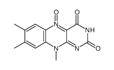 光黄素5-氧化物结构式
