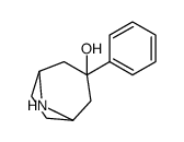 3-苯基-8-氮杂双环[3.2.1]辛-3-醇结构式