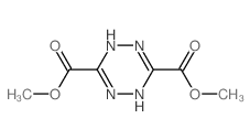 dimethyl 1,4-dihydro-1,2,4,5-tetrazine-3,6-dicarboxylate Structure