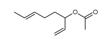 3-acetoxy-octa-1,6-diene结构式