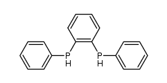 o-phenylenebis(phenylphosphane)结构式