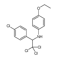 4-ethoxy-N-[2,2,2-trichloro-1-(4-chlorophenyl)ethyl]aniline结构式