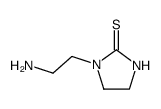 1-(2-aminoethyl)-2-imidazolidinethione Structure