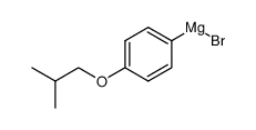 (4-isobutoxyphenyl)magnesium bromide结构式