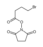 (2,5-dioxopyrrolidin-1-yl) 4-bromobutanoate Structure