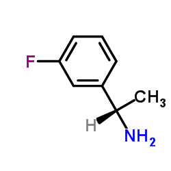 (1R)-1-(3-Fluorophenyl)ethanamine Structure
