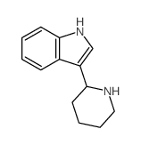 3-哌啶-2-基-1H-吲哚结构式