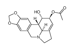 2-O-acetyllycorine Structure