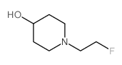 1-(2-Fluoroethyl)piperidin-4-ol Structure