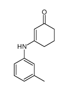 3-(m-tolylamino)cyclohex-2-en-1-one structure