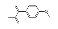 1-methoxy-4-(2-methyl-1-methyleneallyl)benzene结构式