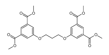 1,3-bis-[3,5-bis(methoxycarbonyl)phenoxy]propane结构式