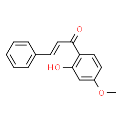 2-HYDROXY-4'-METHOXYCHALCONE structure