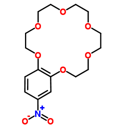 4-nitrobenzo-18-crown-6 structure