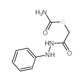 anilinocarbamoylmethylsulfanylformamide Structure