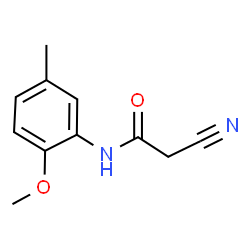 2-Cyano-N-(2-methoxy-5-methylphenyl)acetamide图片