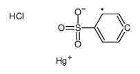 4-Chloromercuribenzenesulfonate Structure